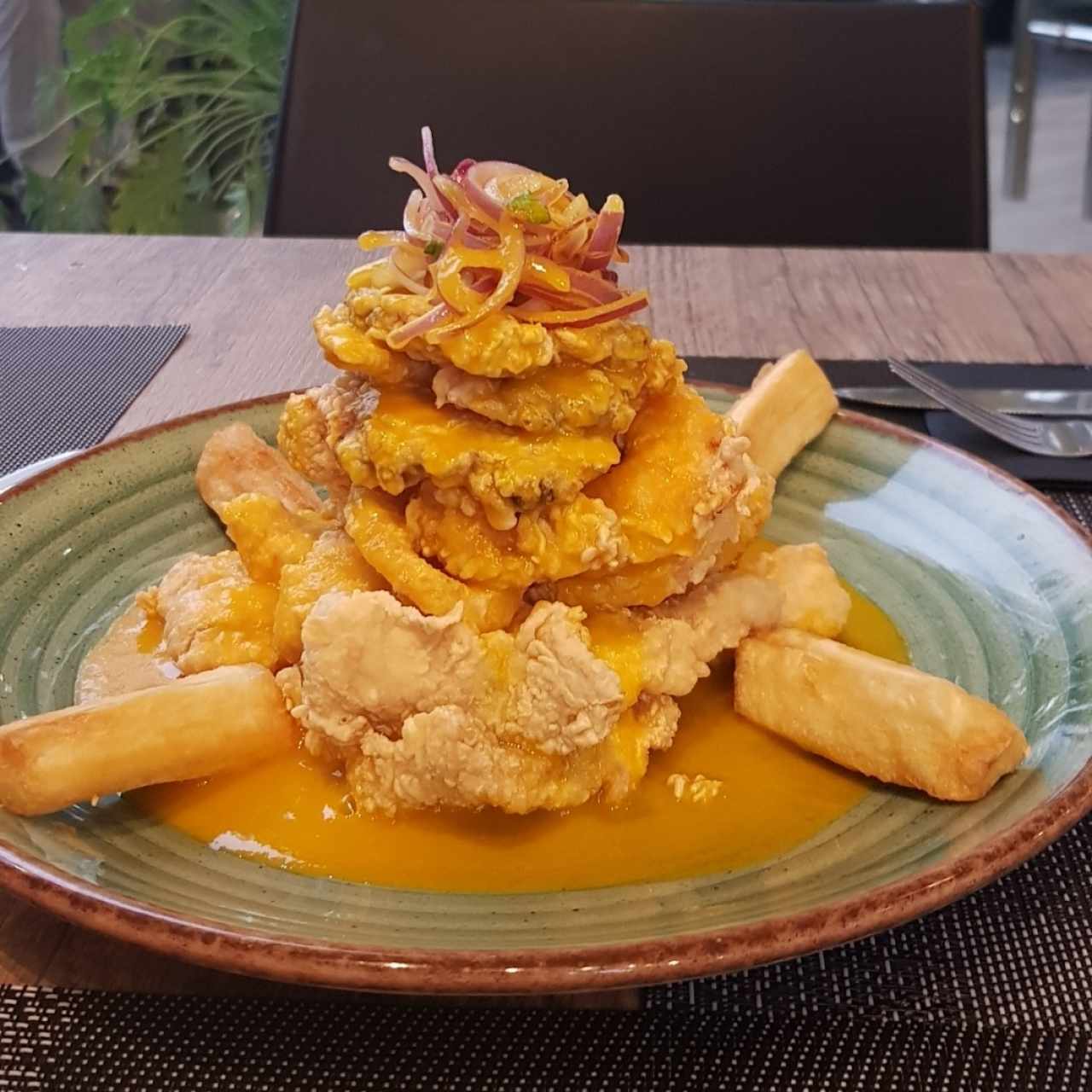 jalea de mariscos