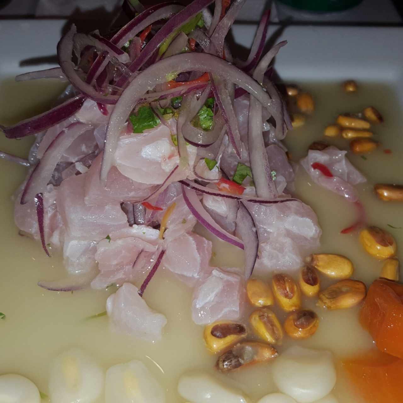 Ceviche Clasico de Corvina