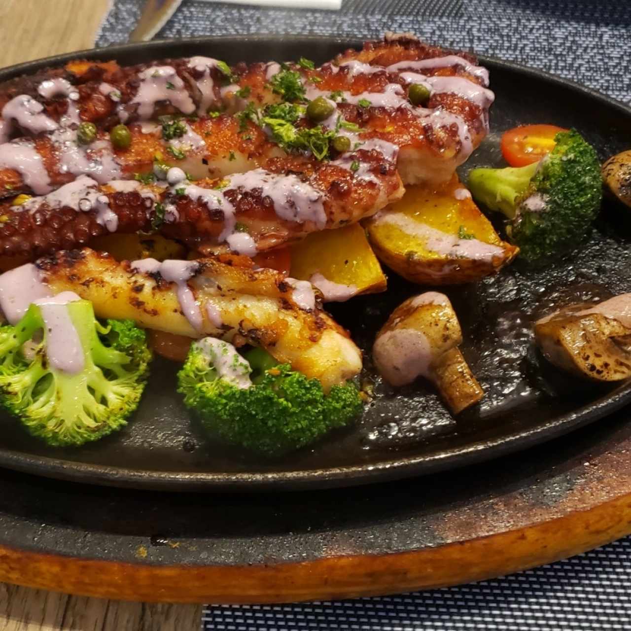 PULPO A LA PARRILLA