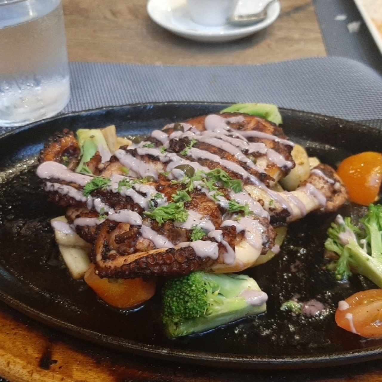 pulpo a la parrilla