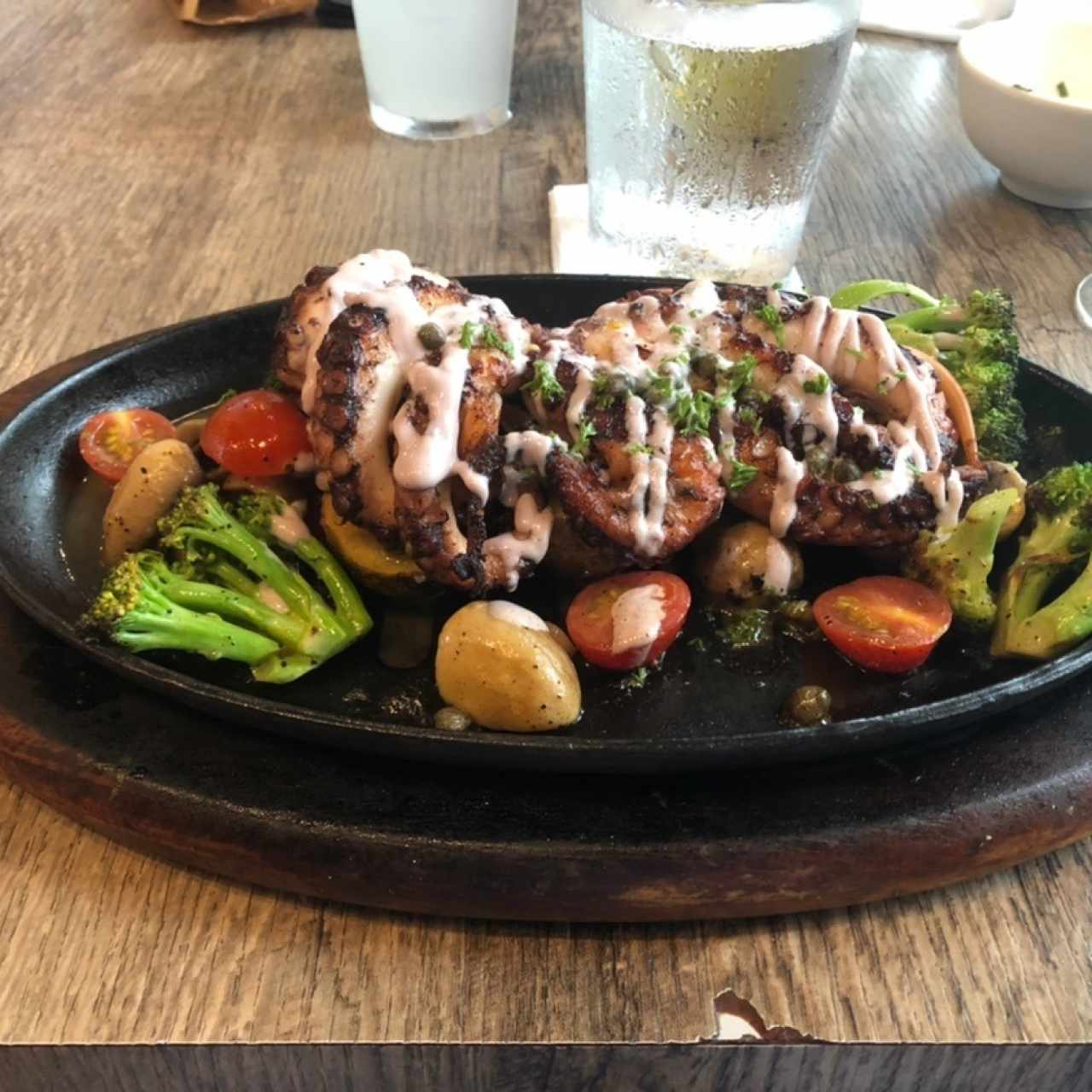 Pulpo a la parrilla