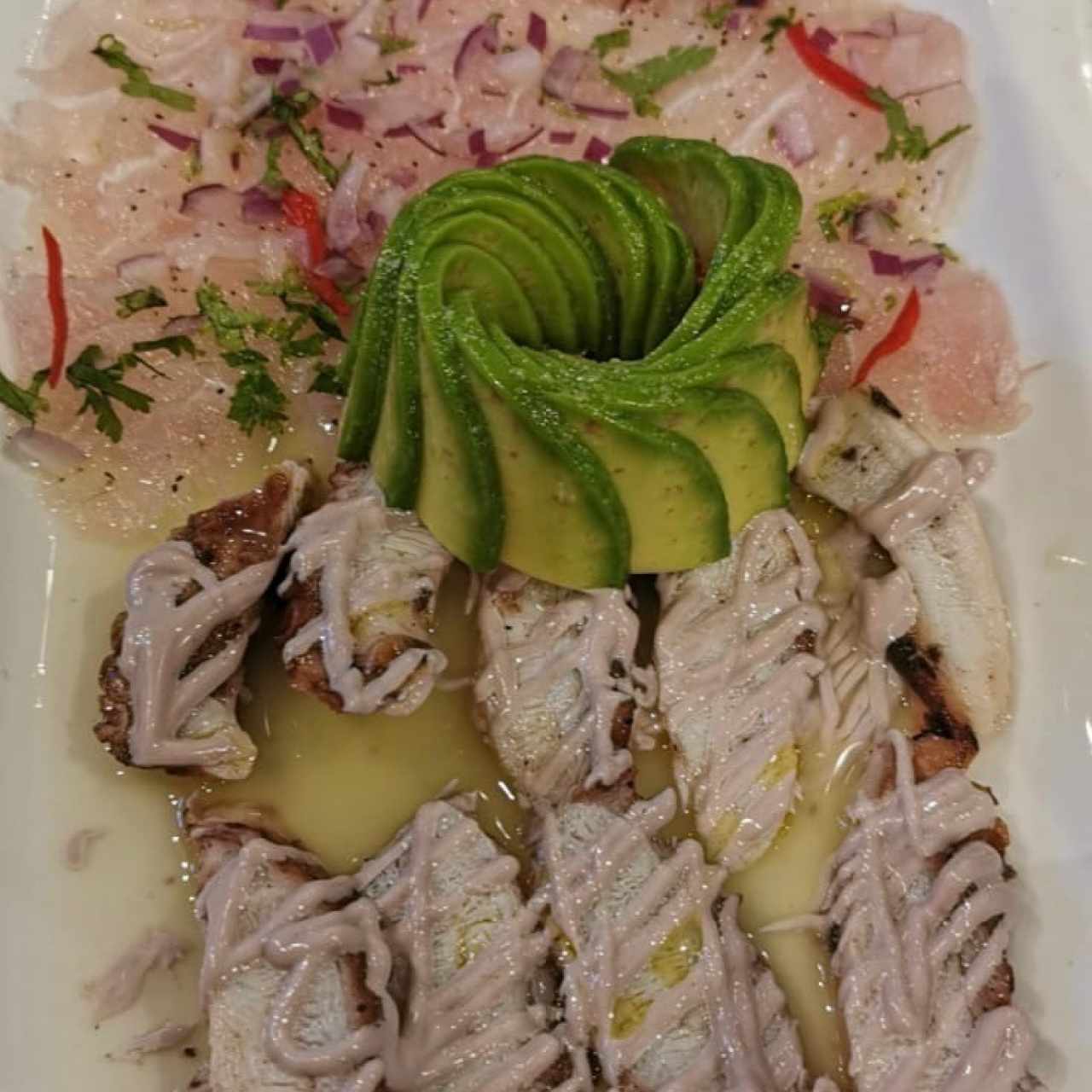 Tiradito dos mares