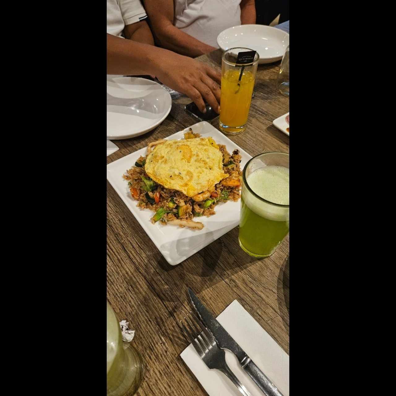 ARROZ CHAUFA DE MARISCOS