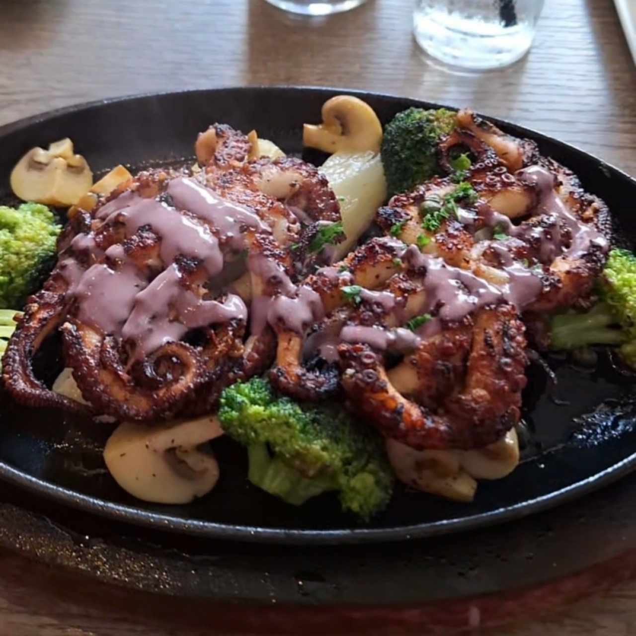 Pulpo a la parrilla