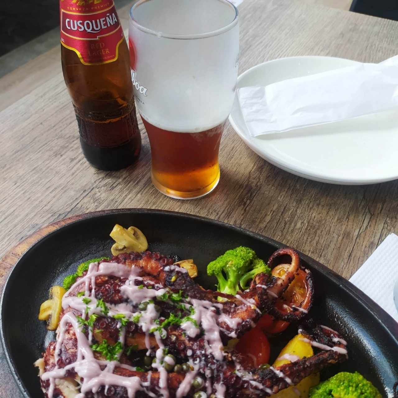 PULPO A LA PARRILLA