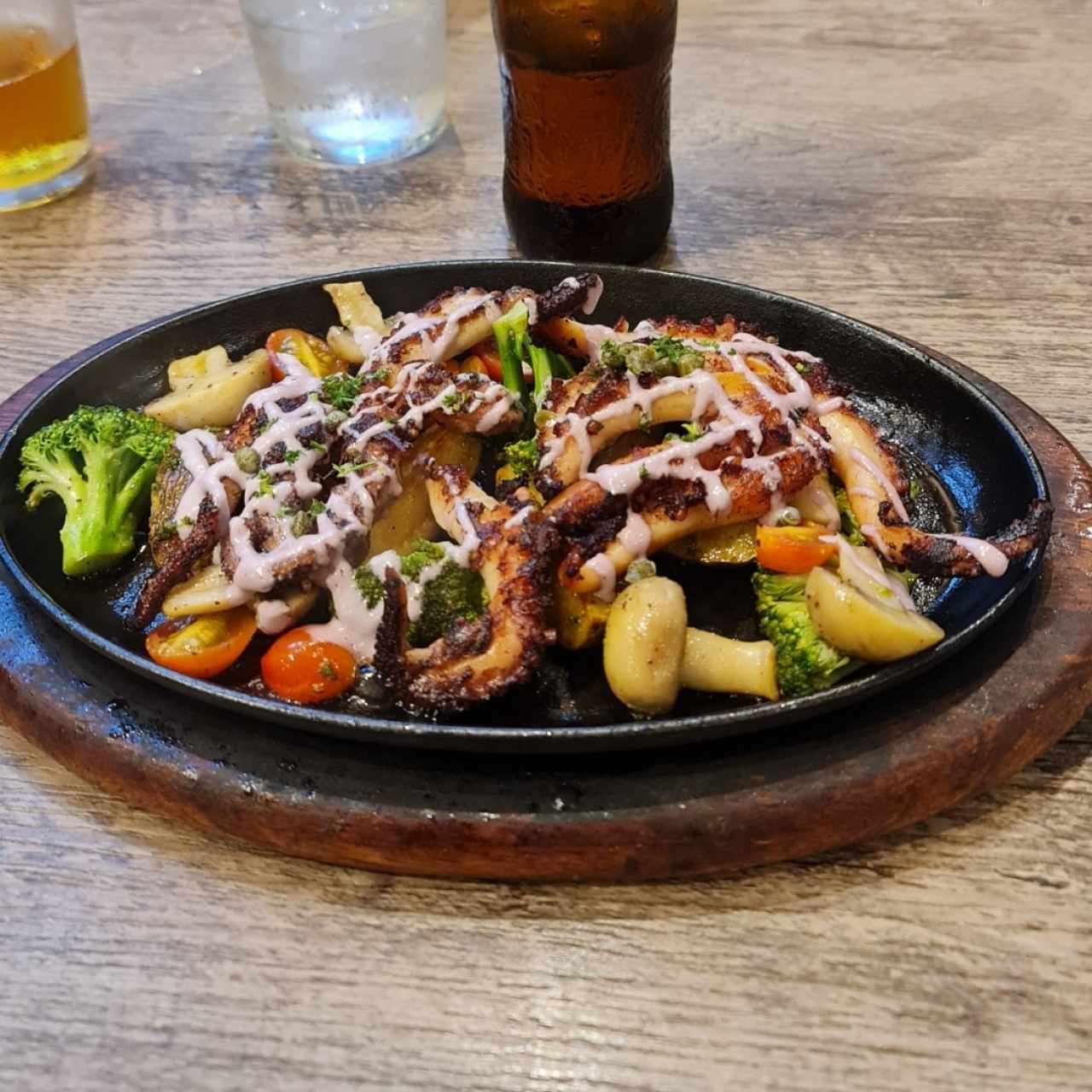 Pulpo a la parrilla