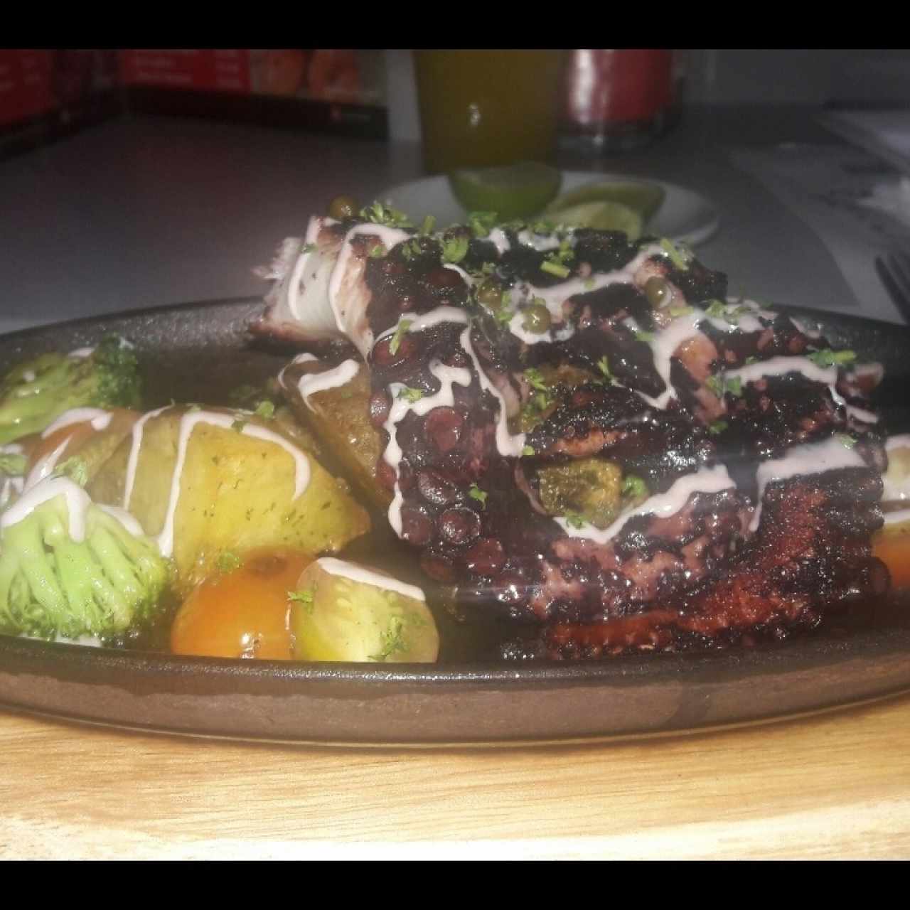 Pulpo a la parrilla