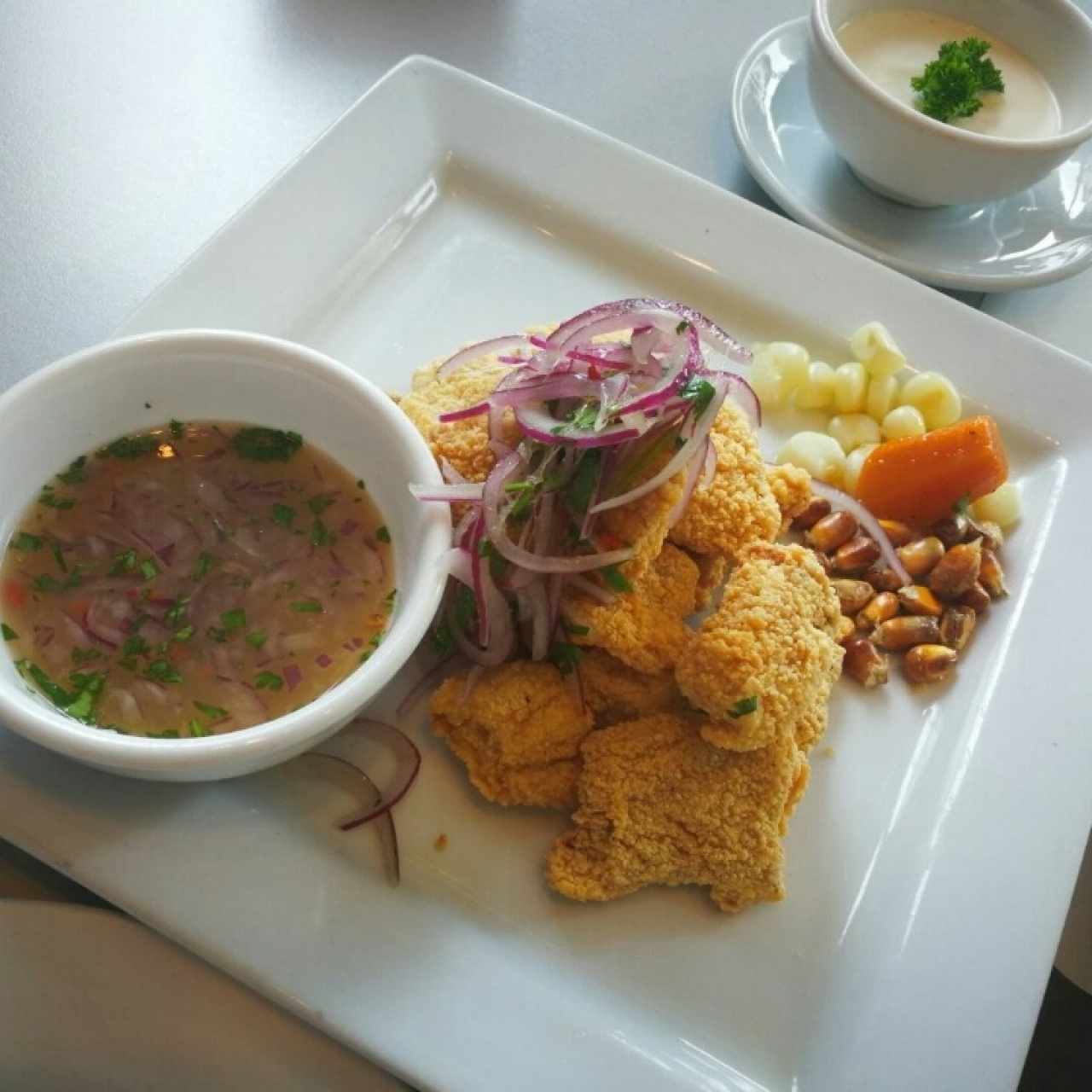 Ceviche frito