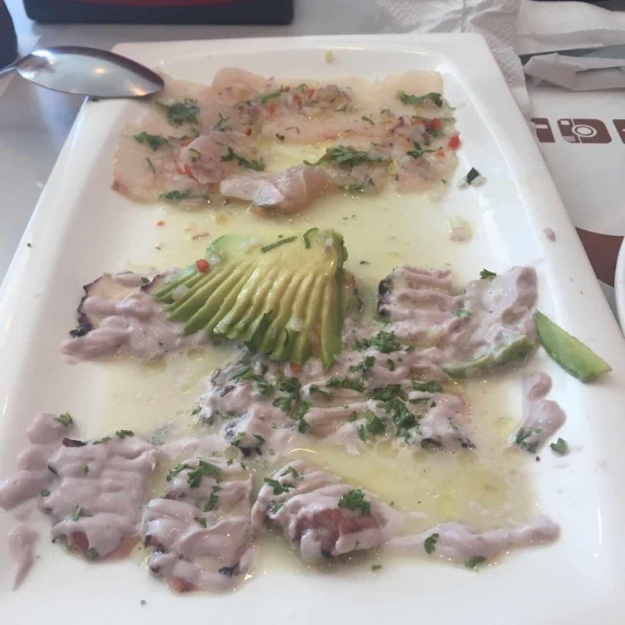 tiradito dos mares 