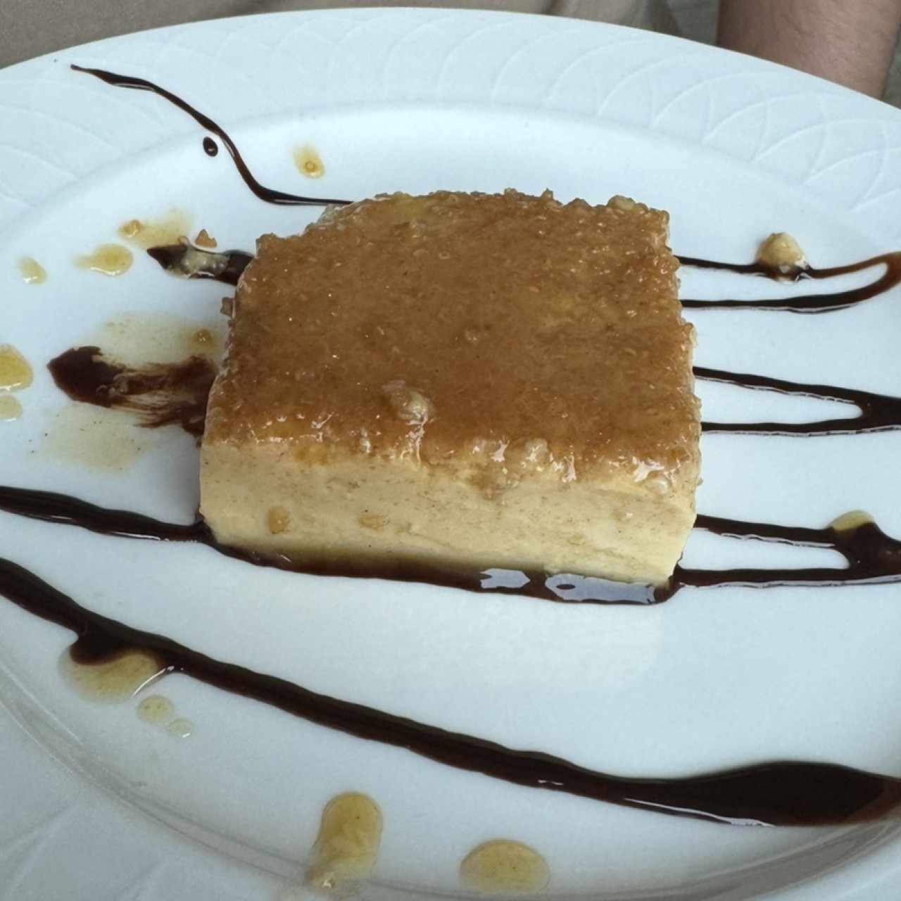 Flan de la casa