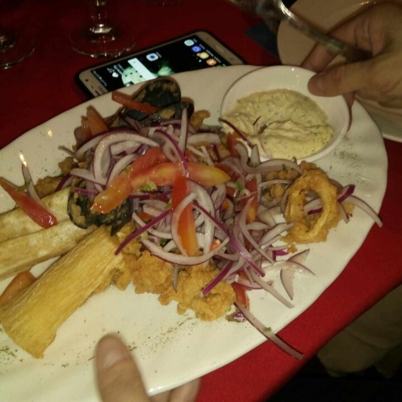 jalea de mariscos