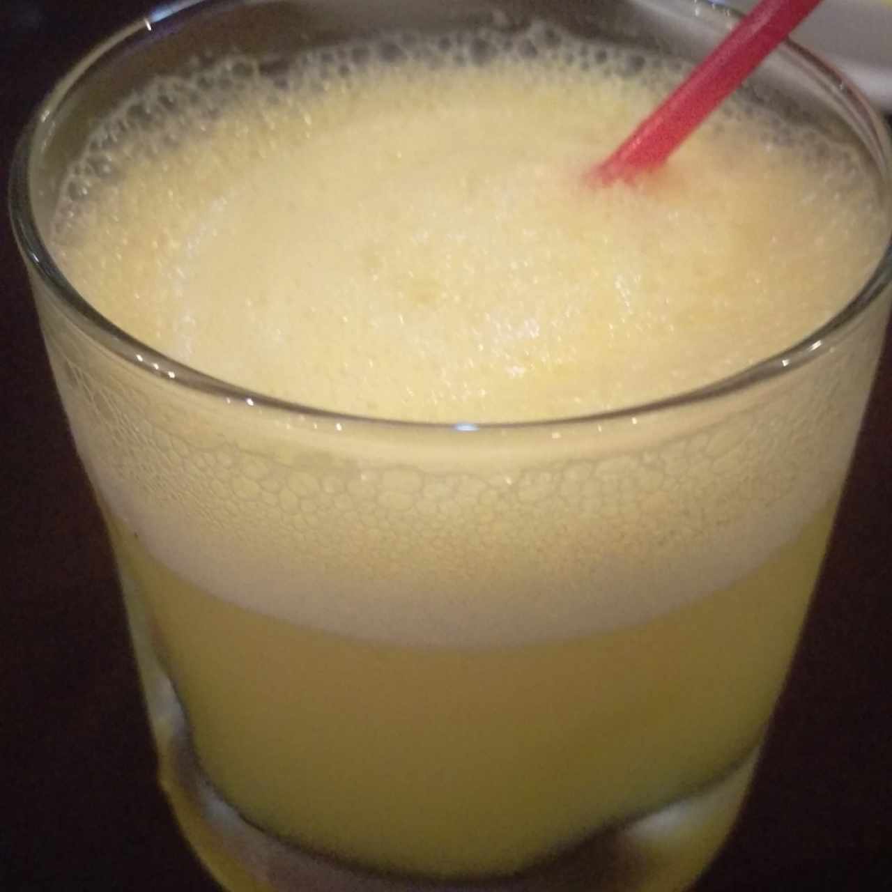 Pisco sour de maracuyá