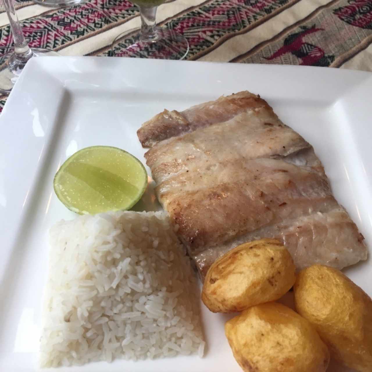 pescado del dia a la plancha