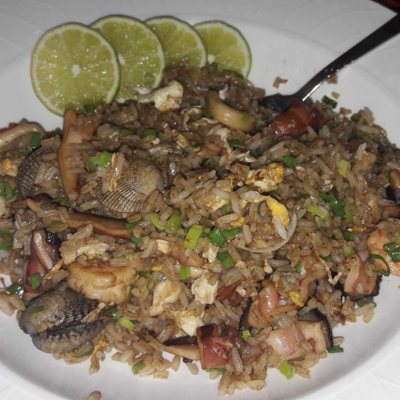 arroz chaufa de mariscos