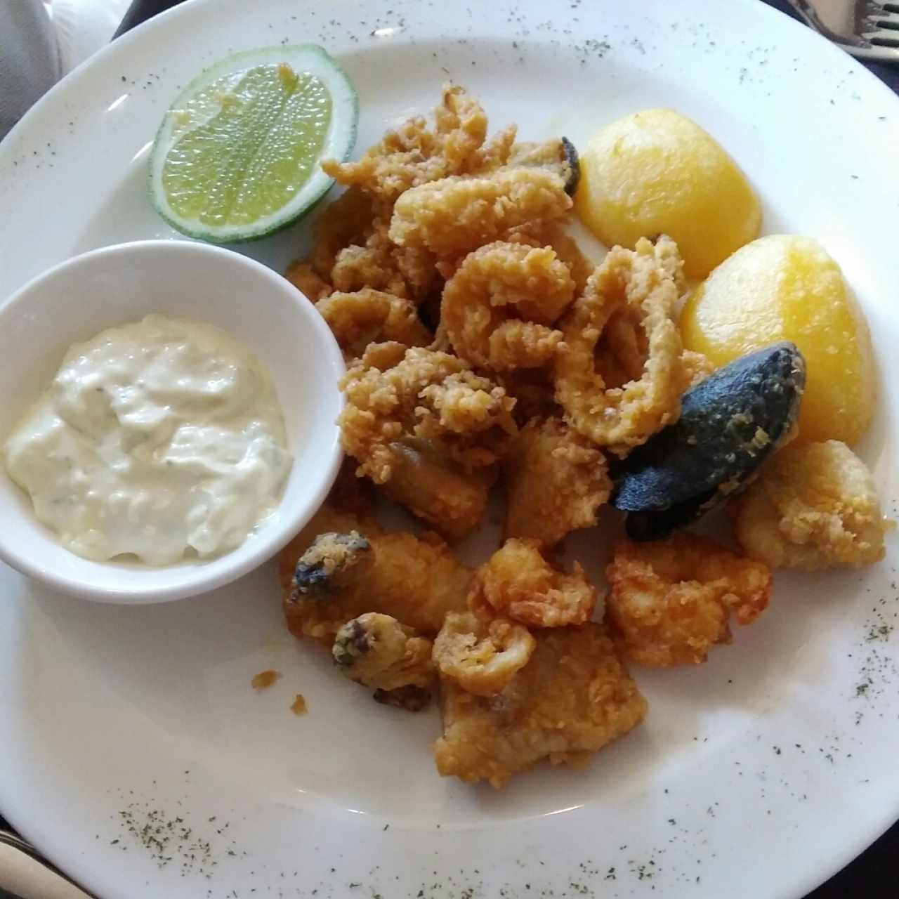 chicharron de mariscos