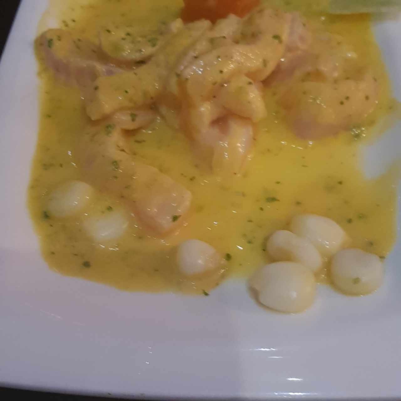 Tiraditos de pescado 