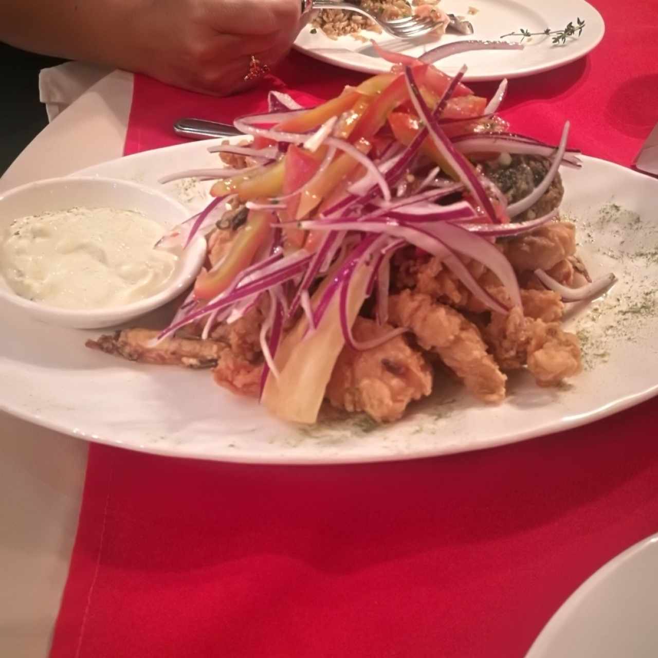 jalea de mariscos