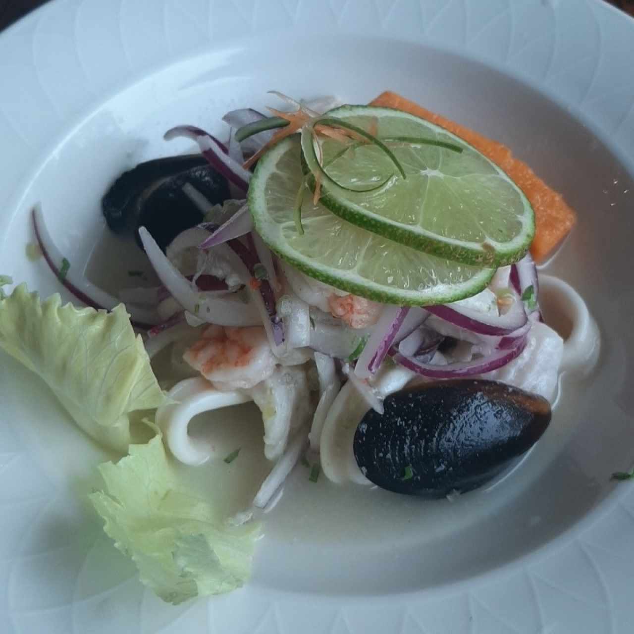 Entradas - Ceviche Puntarenas