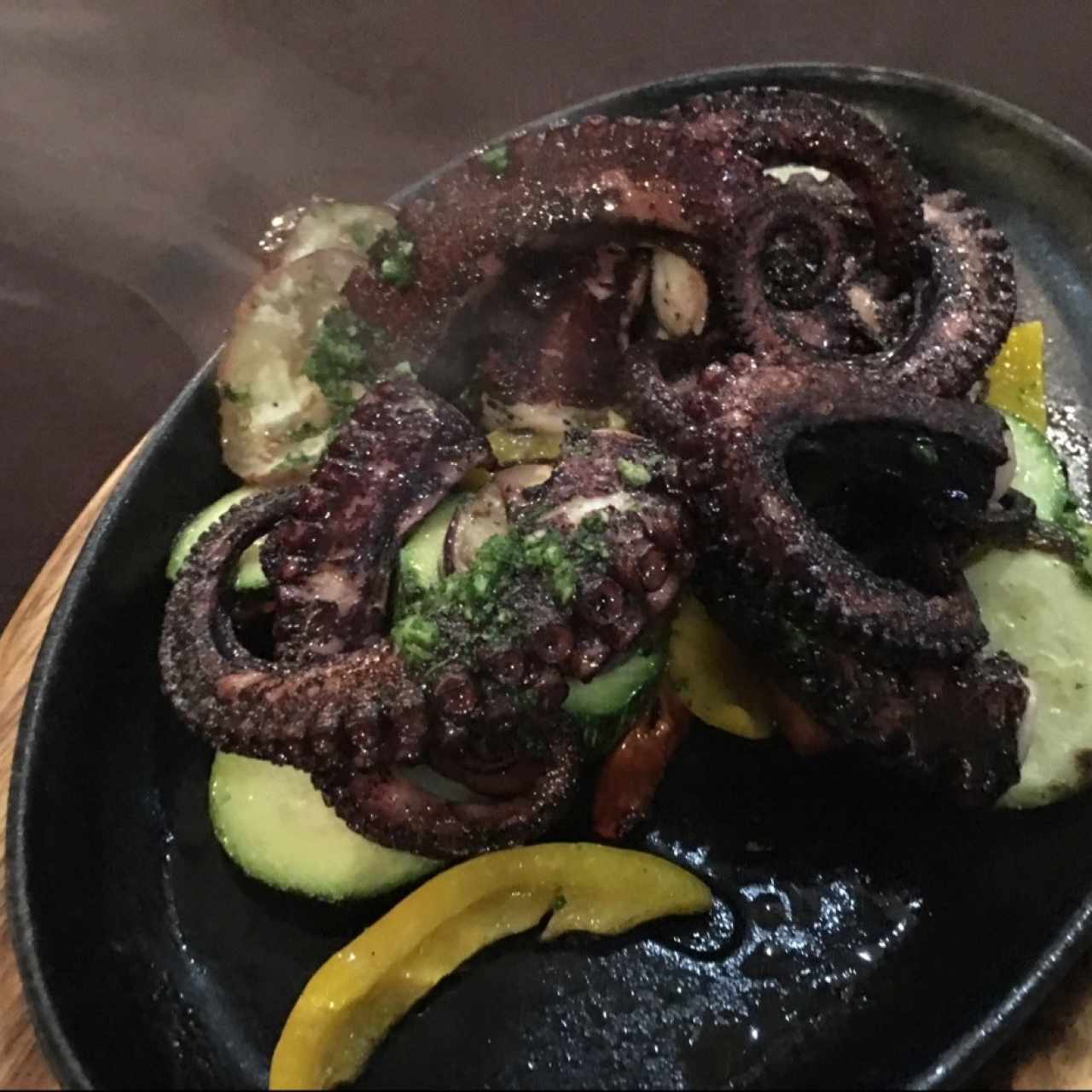 pulpo a la parrilla