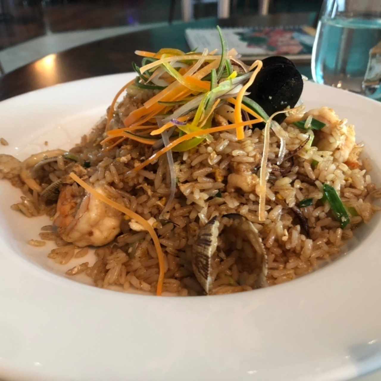 Arroz Chaufa de Mariscos