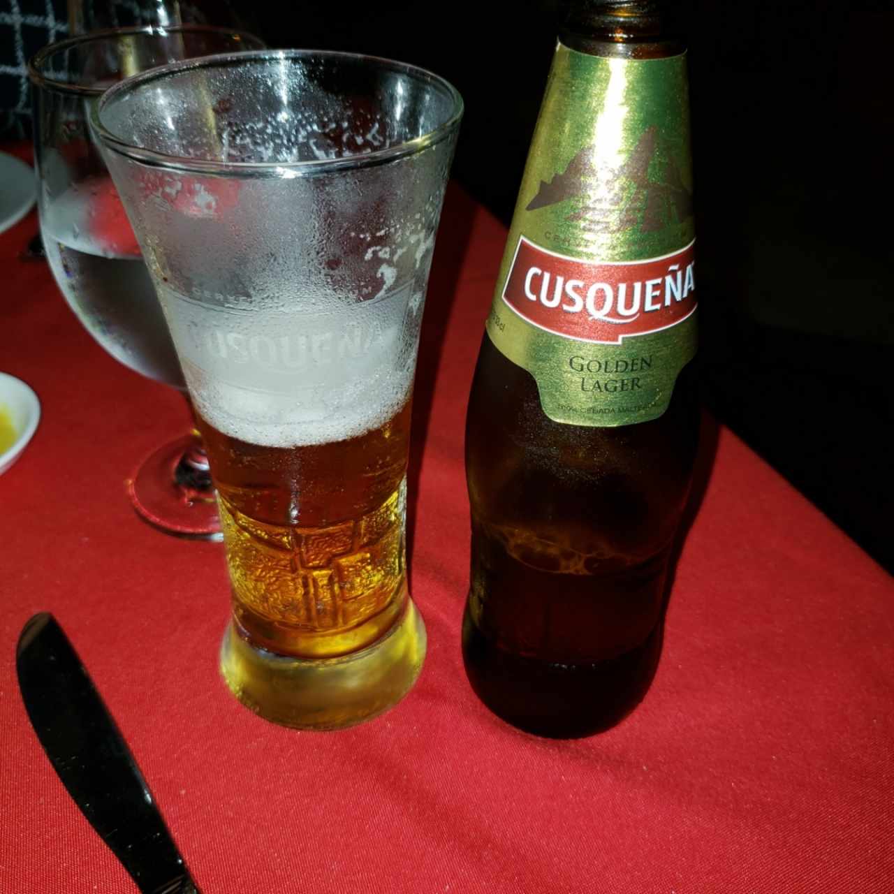 cerveza cusqueña helada