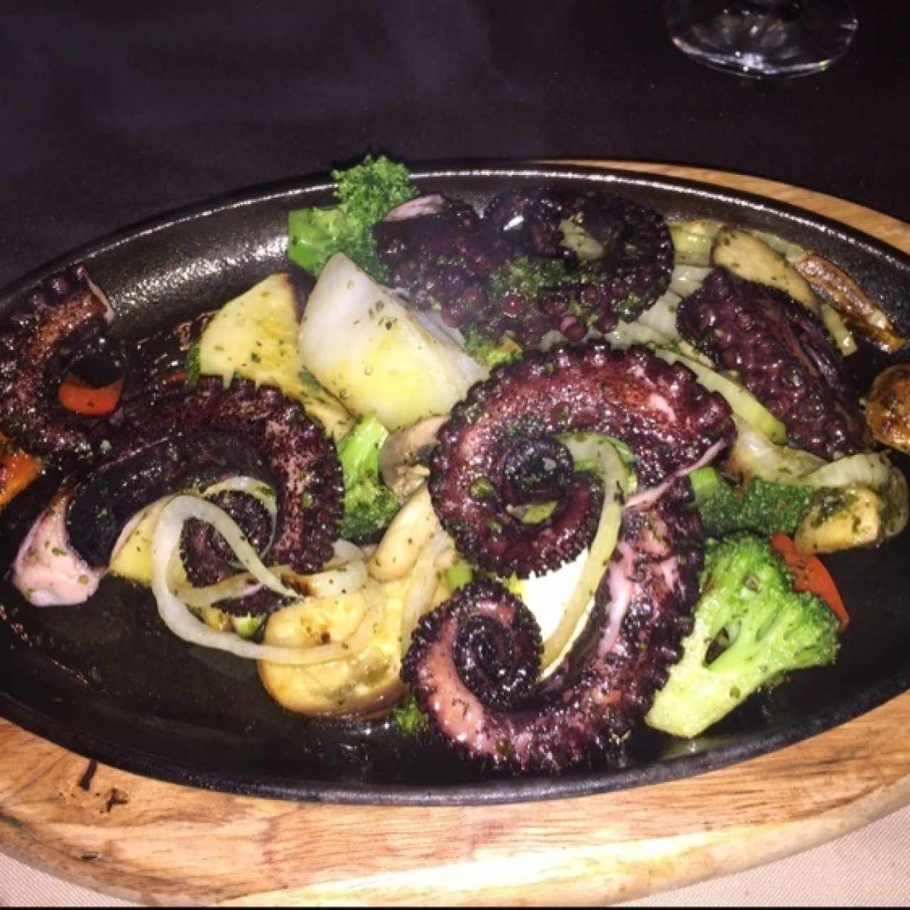 pulpo a la parrilla