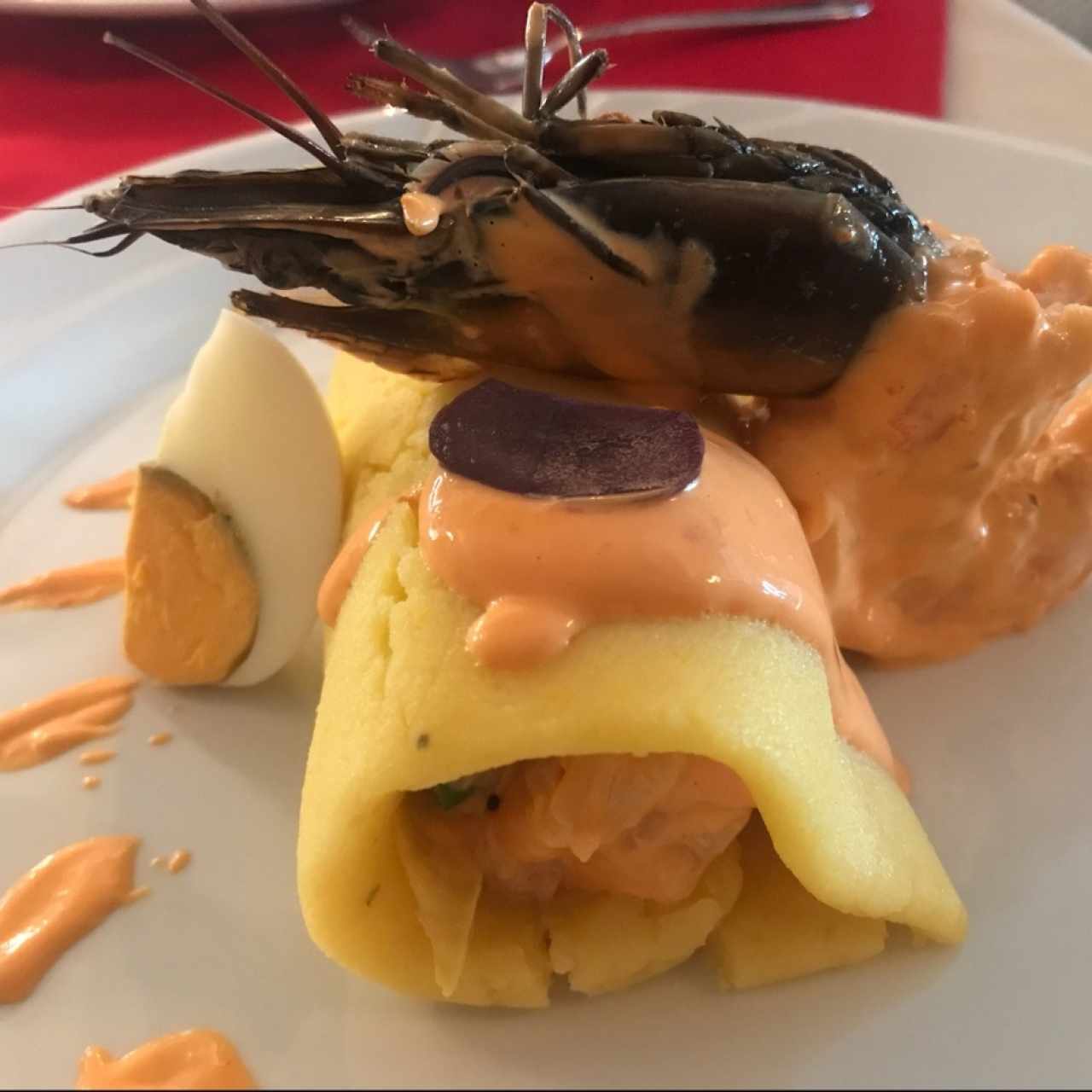 Causa de Langostinos