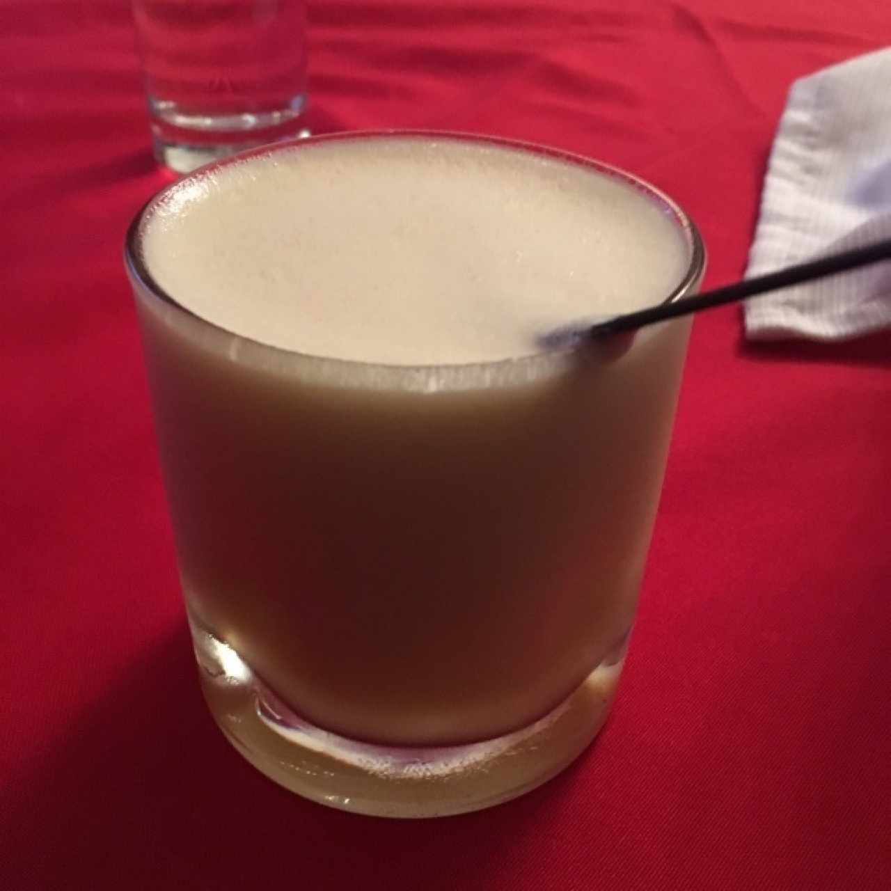 pisco sour de maracuyá