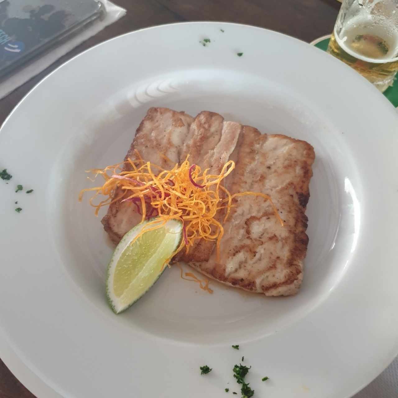 Pescado a la Plancha