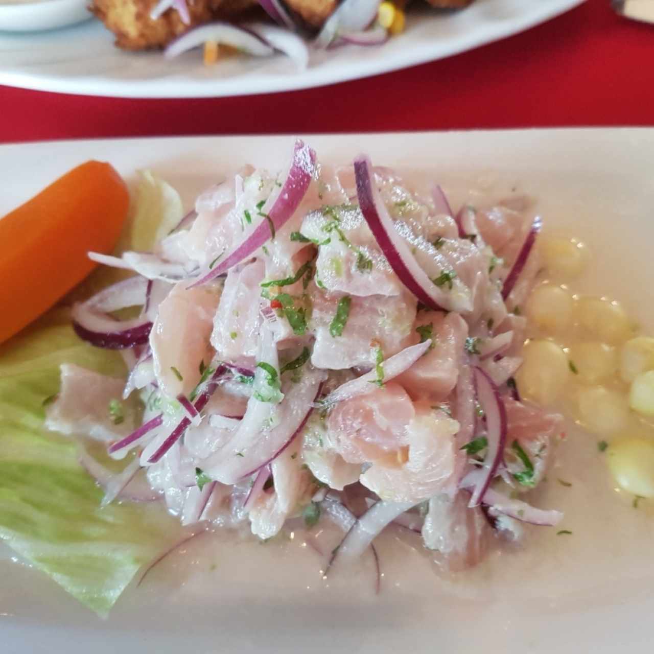 ceviche de pescado