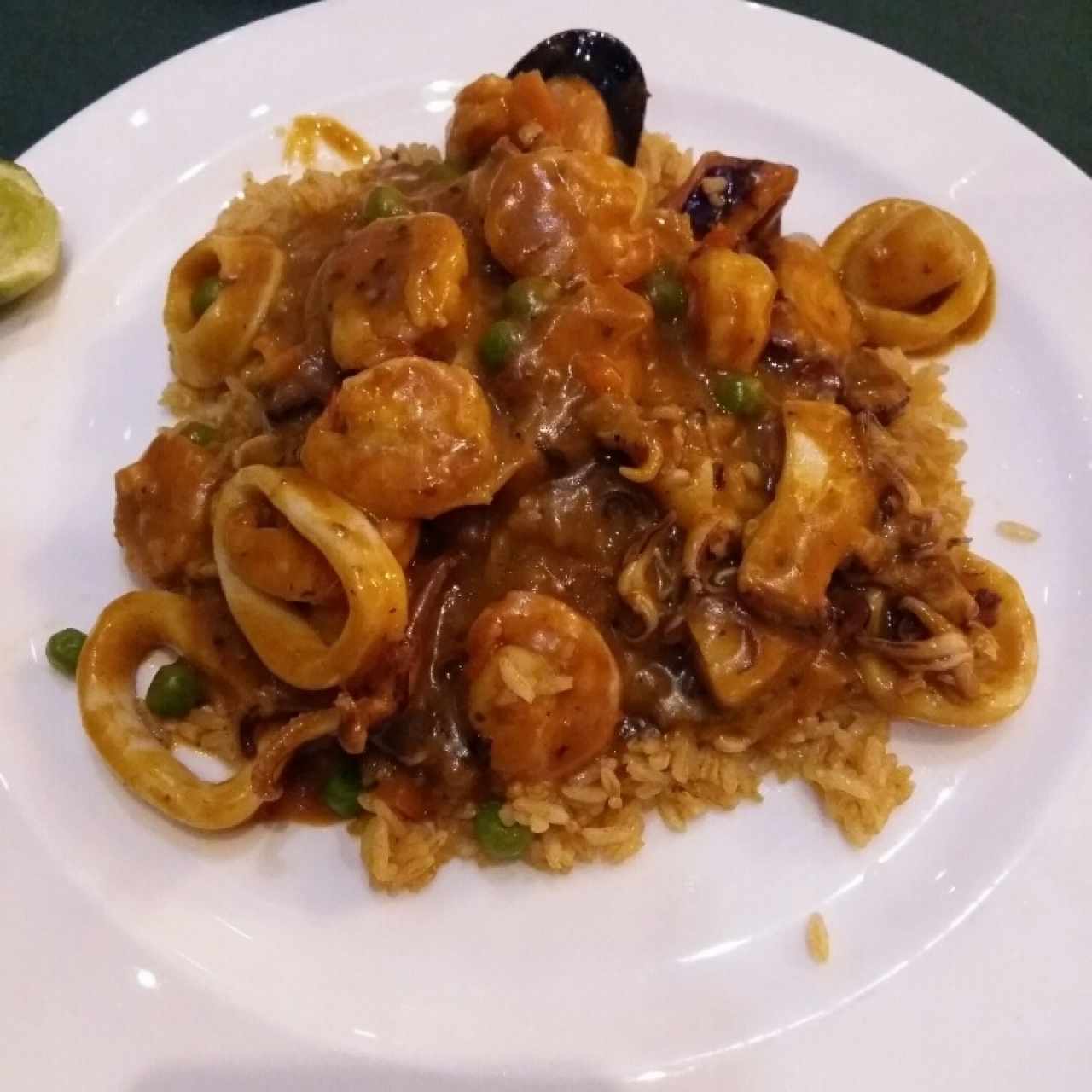 Arroz con mariscos