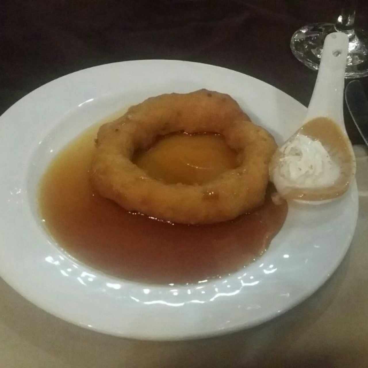 picarones y suspiro limeño