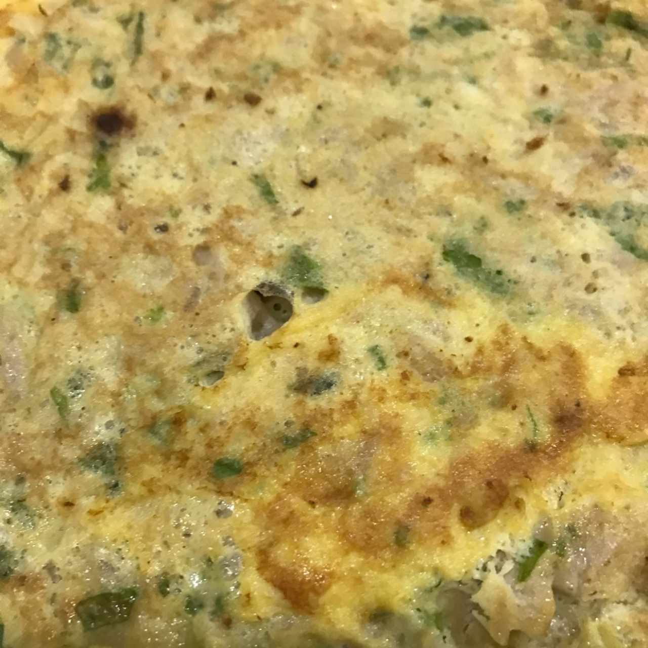 omellette de atún