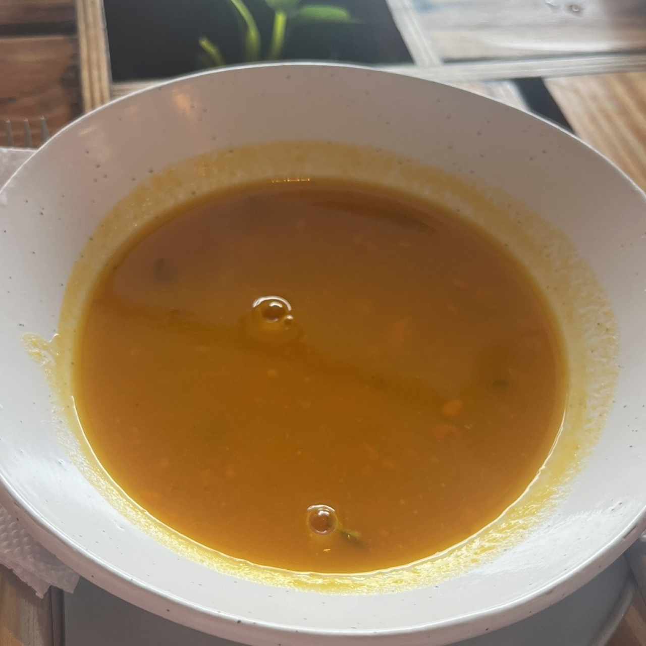 Sopa de zanahorias x lunch del dia 