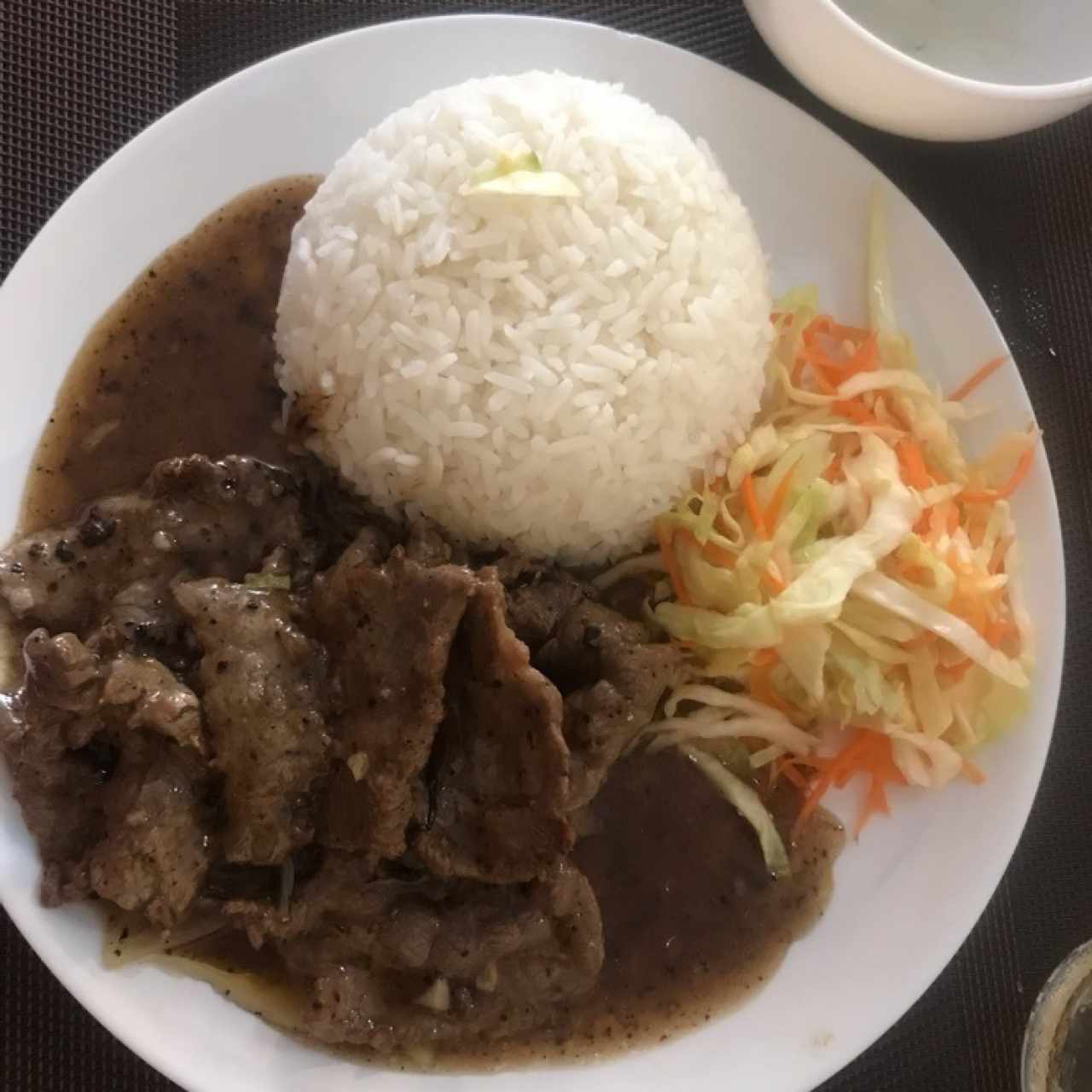 Carne Com Bo Sot Tieu Den😋😋