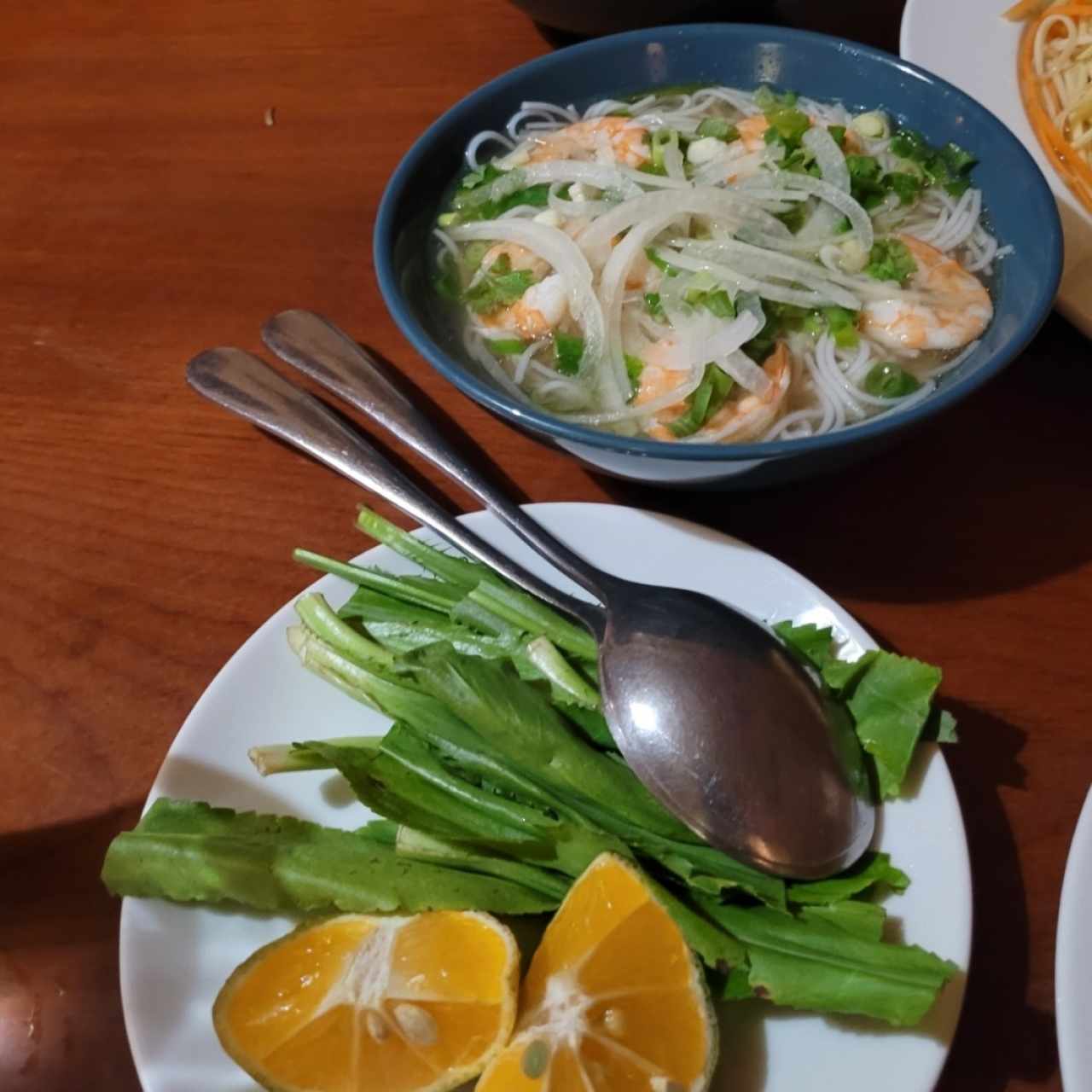 Bún Tom Sopa de camarones