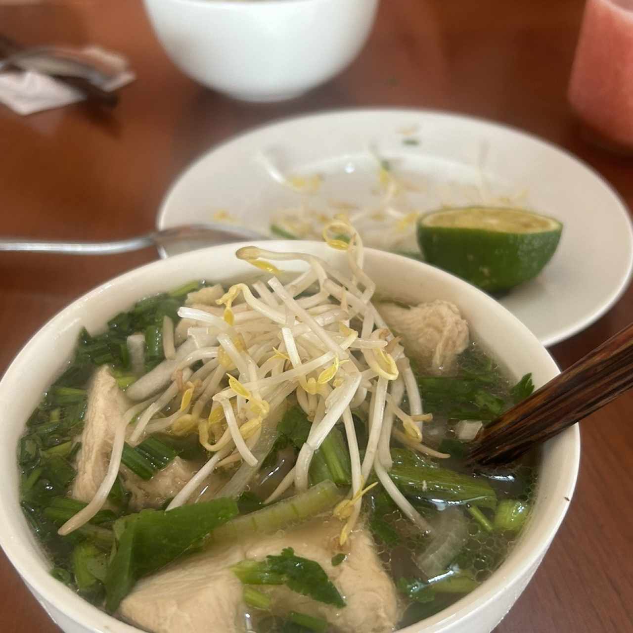 Pho Gá Sopa de pollo