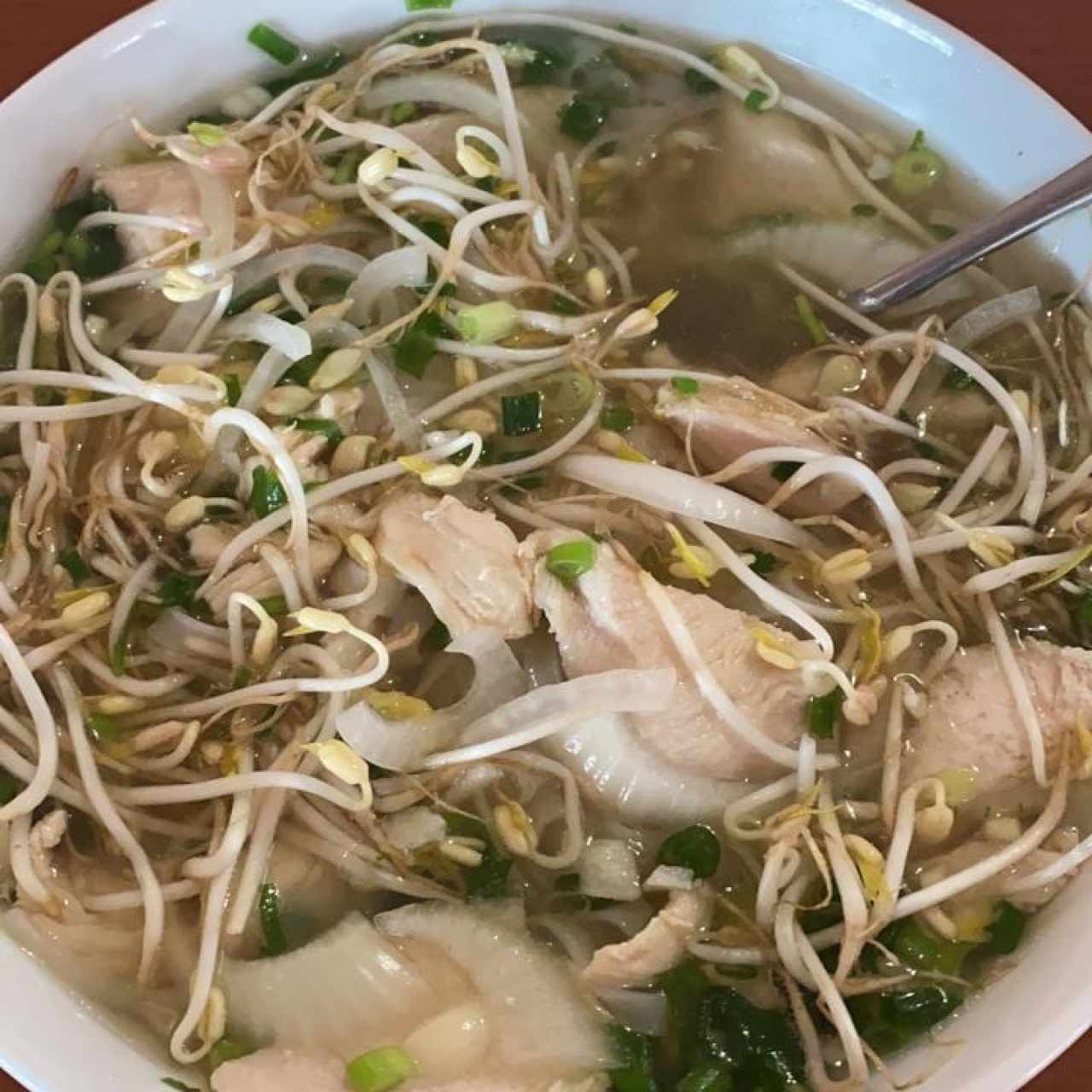 Pho Gá Sopa de pollo