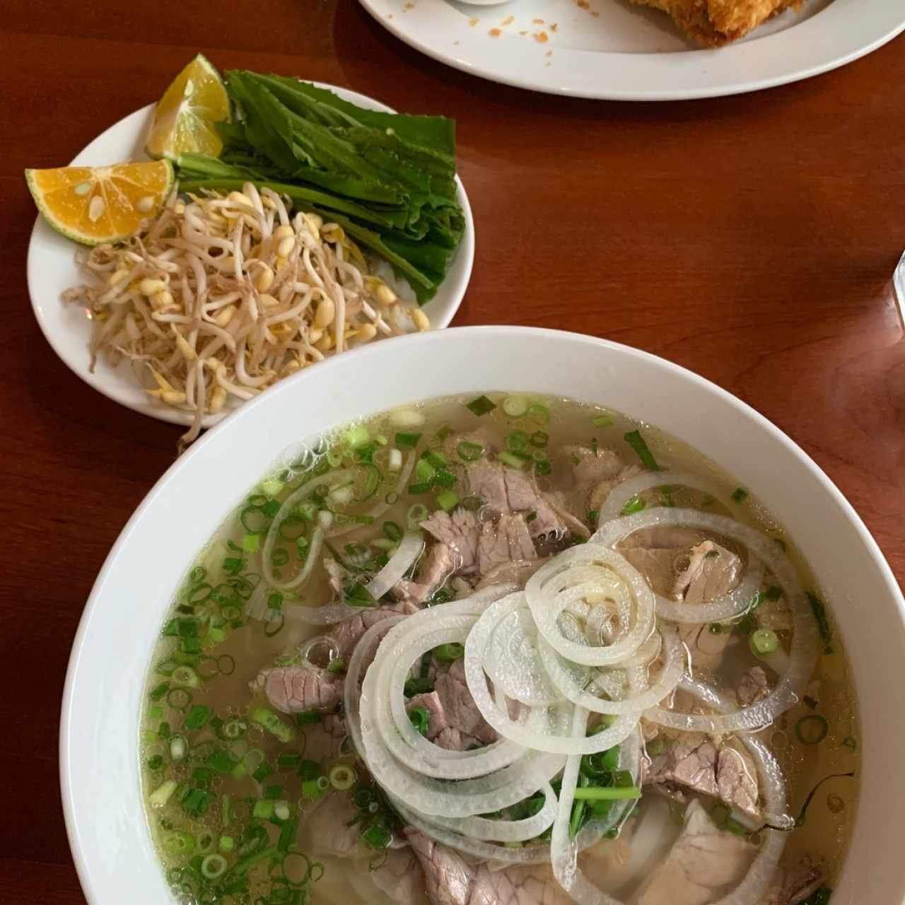 sopa de carne bien cocida