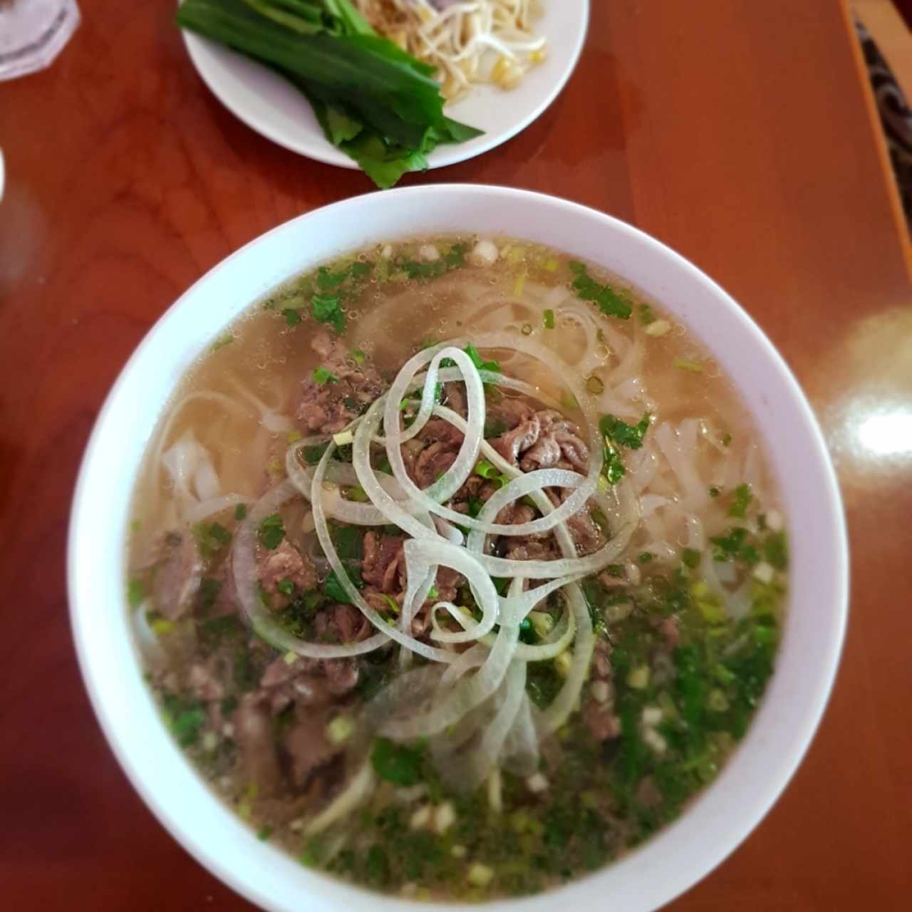 Sopa de Carne con Carne salteado