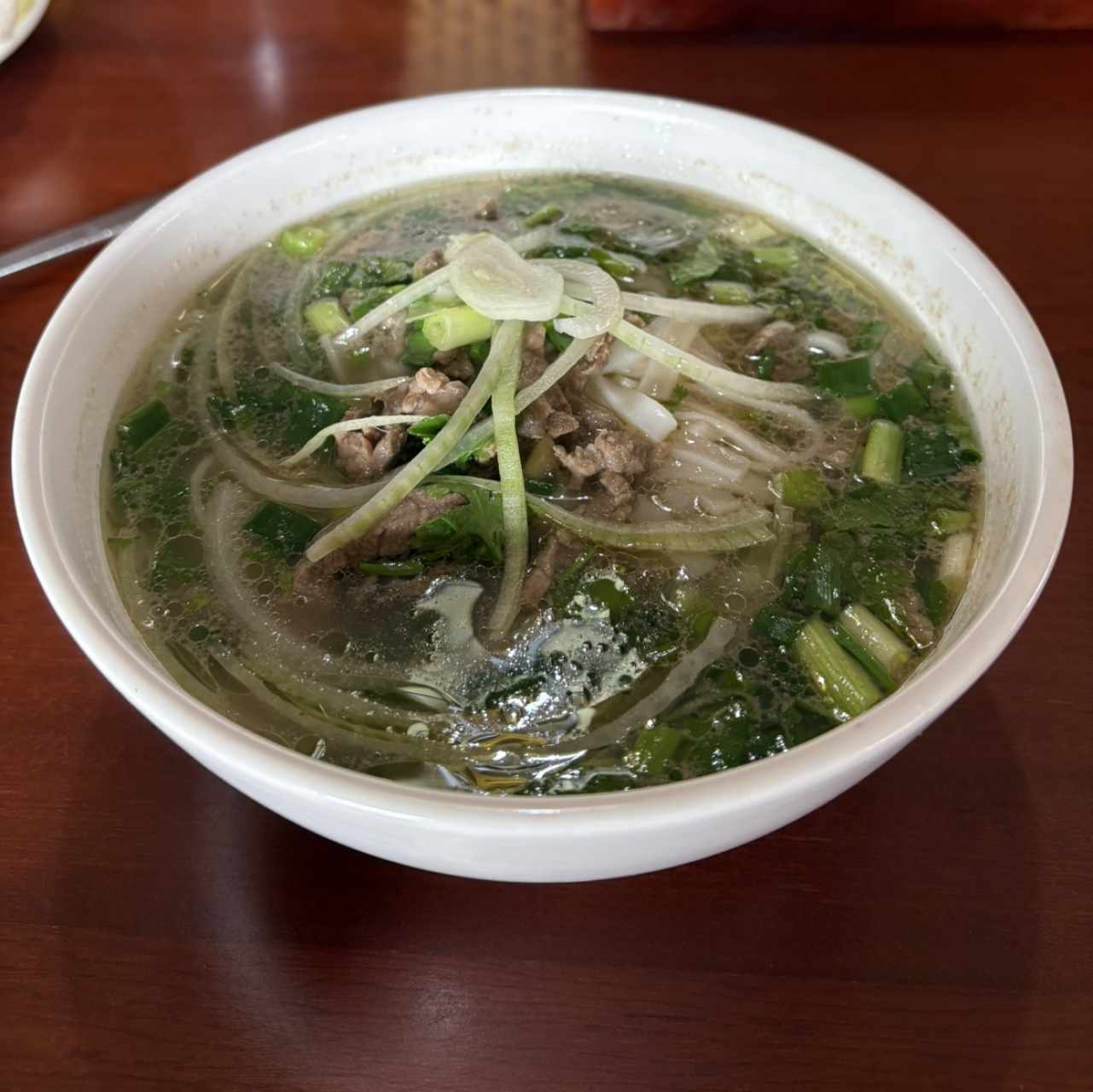 Pho Chín Sopa de res cocida