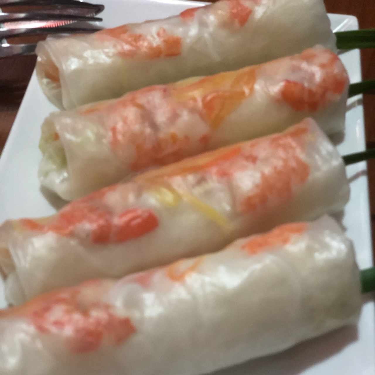 Rollos de Camarones