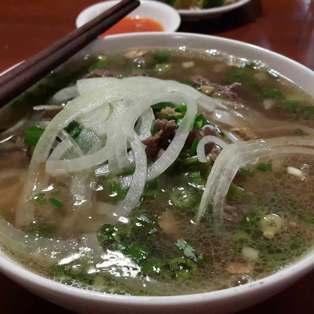 Pho Chín Sopa de res cocida