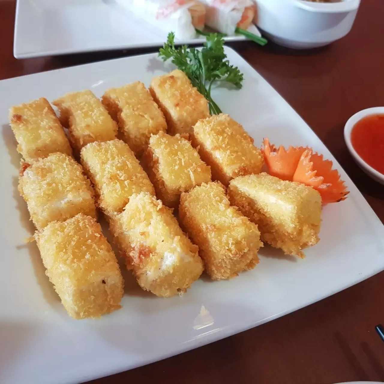 Dau Phu Chien Tofu apanado