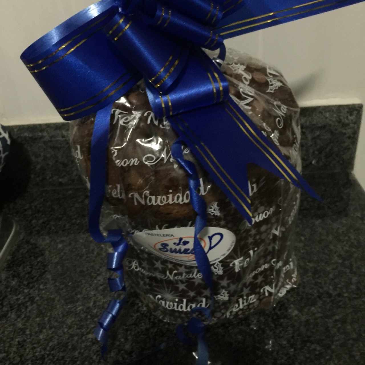 panettone de chocolate