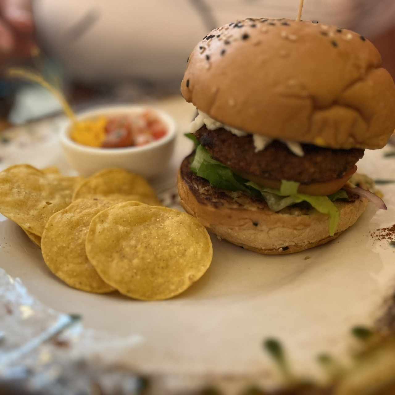 Vegan burger