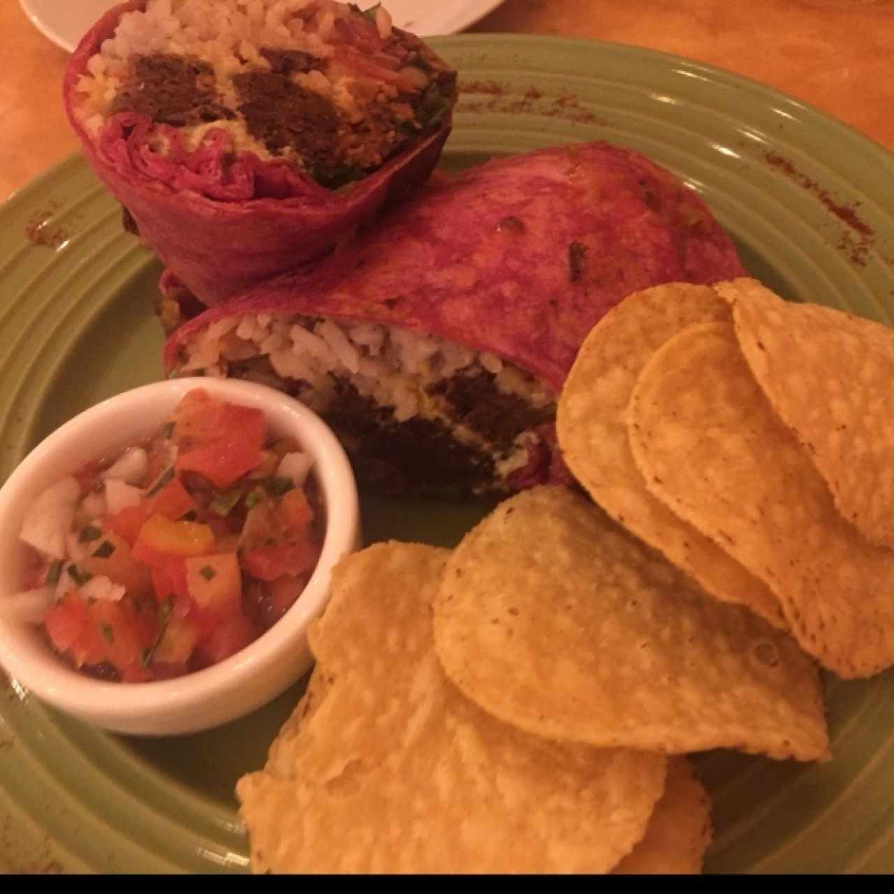 Burrito vegano