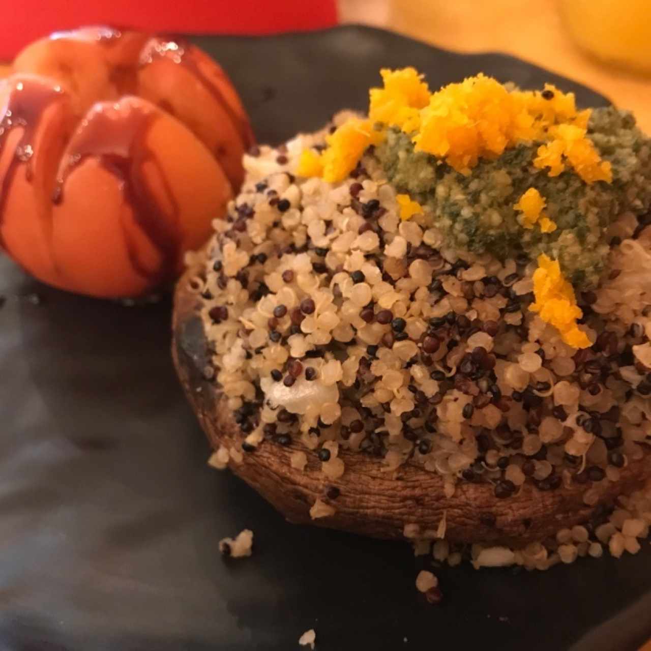 Portobello con quinoa - especial