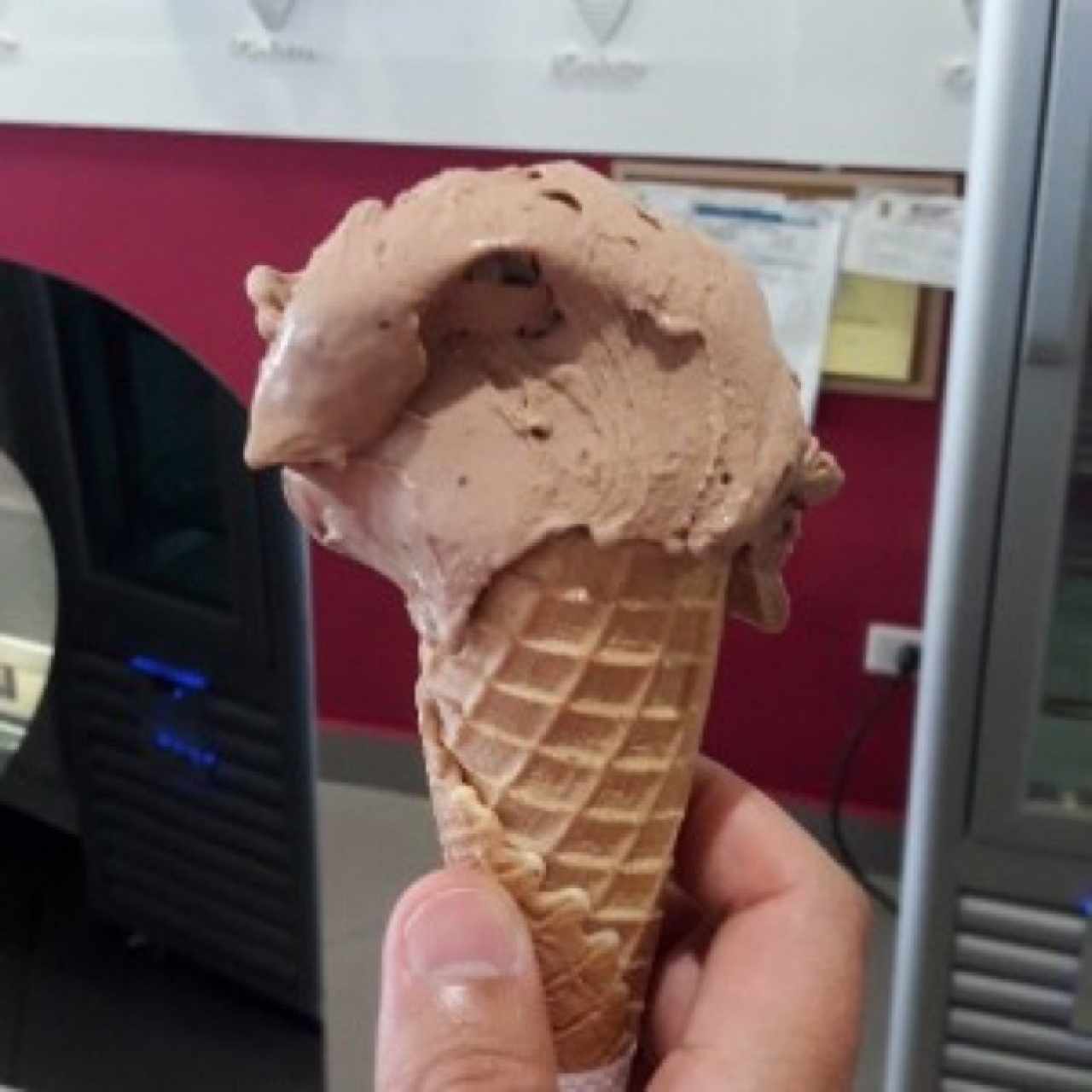 helado de chocolate!!!