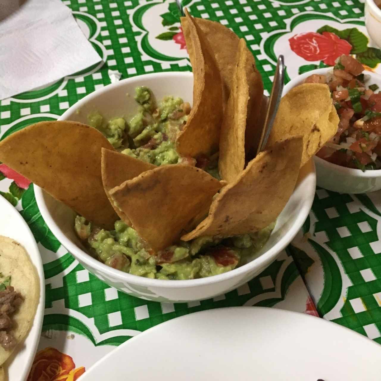 Nachos con Guacamole